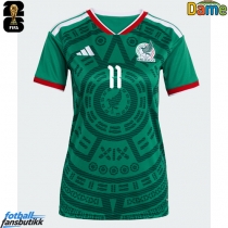 Mexico Santiago Gimenez #11 Hjemmedrakt Dame EM 2024 Kortermet